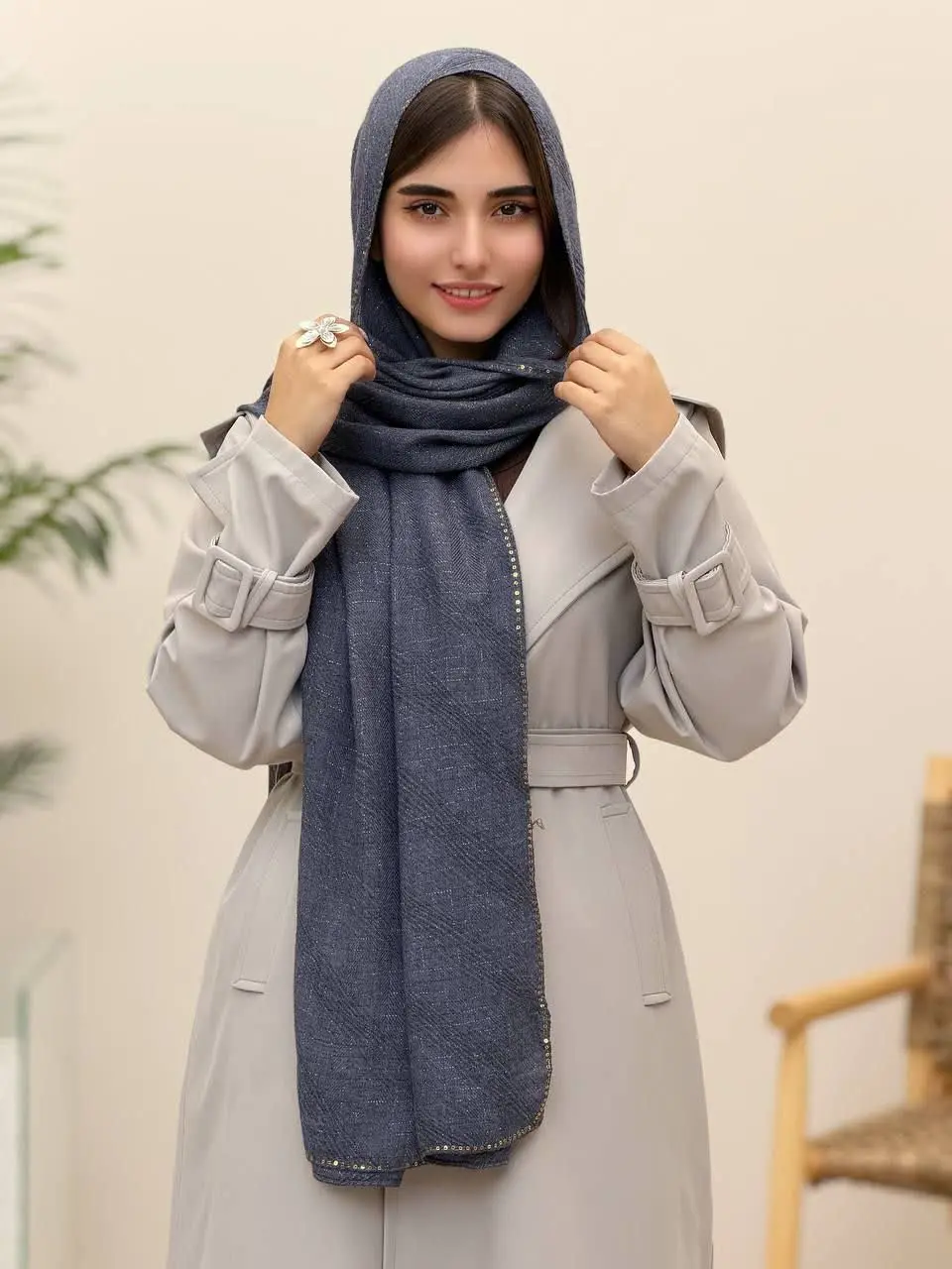 3937- شال دورپولکی آیسو